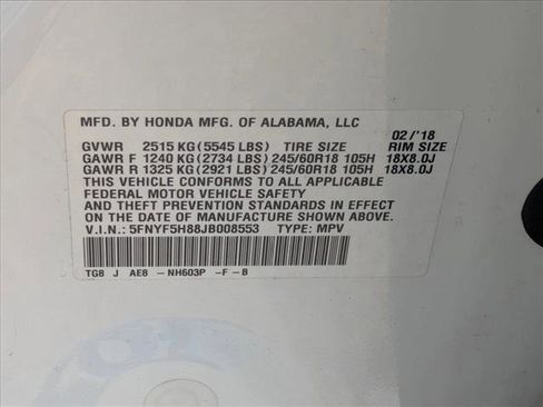 Used 2018 Honda Pilot EX-L image 28