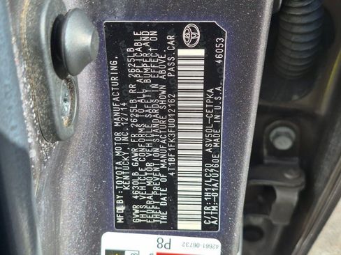 Used 2015 Toyota Camry XSE FWD image 20