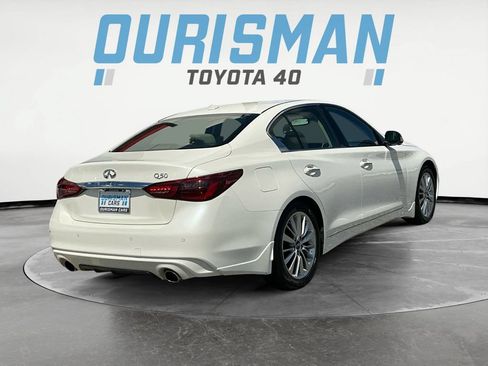 Used 2021 INFINITI Q50 Luxe w/ Seat & Sound Package RWD image 7