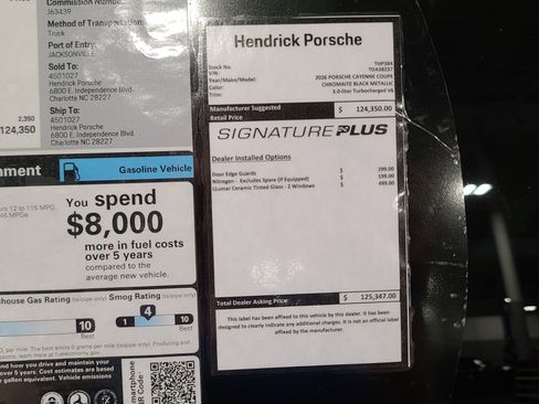 New 2026 Porsche Cayenne Coupe image 38