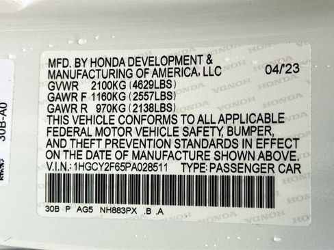 Used 2023 Honda Accord EX-L image 33