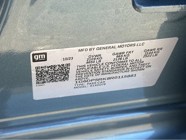 Certified 2024 Cadillac CT5 Sport RWD image 37