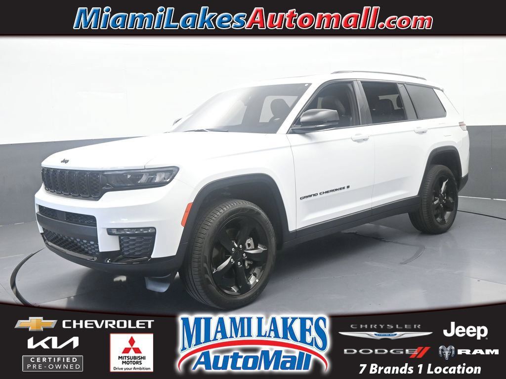 Used 2025 Jeep Grand Cherokee L Limited w/ Black Appearance Package AWD/4WD 360° Tour
