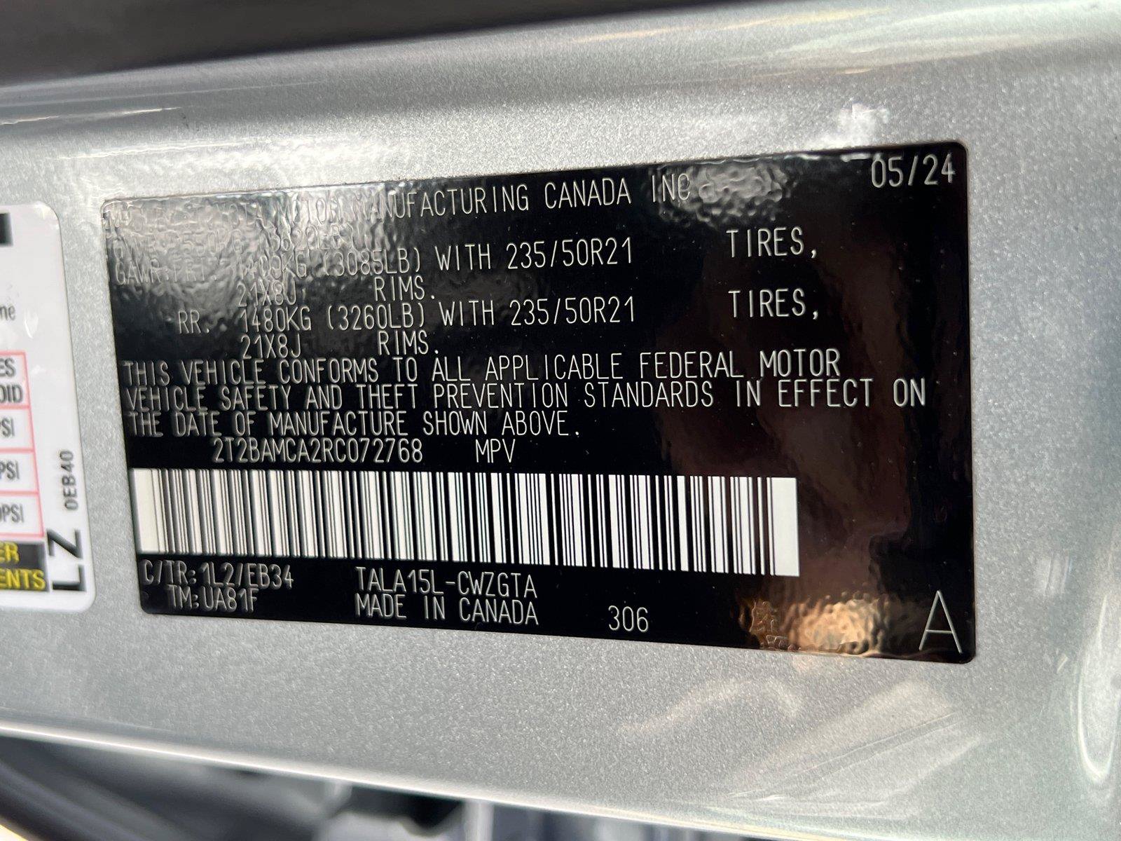 Certified 2024 Lexus RX 350 F Sport w/ Convenience Package AWD/4WD image 34