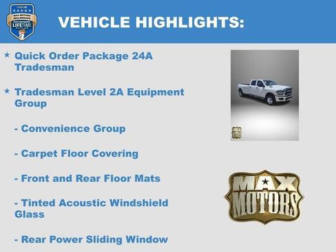 New 2026 RAM 3500 Tradesman AWD/4WD image 6