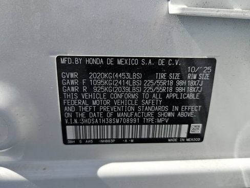 Certified 2025 Acura ADX FWD image 7