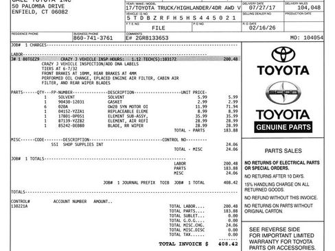 Used 2017 Toyota Highlander LE image 12