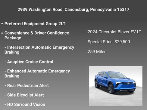 Certified 2024 Chevrolet Blazer EV LT image 6