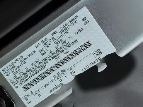 Certified 2023 Ford F150 XLT w/ Equipment Group 302A High image 29