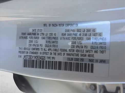 Used 2021 MAZDA CX-9 Grand Touring image 26