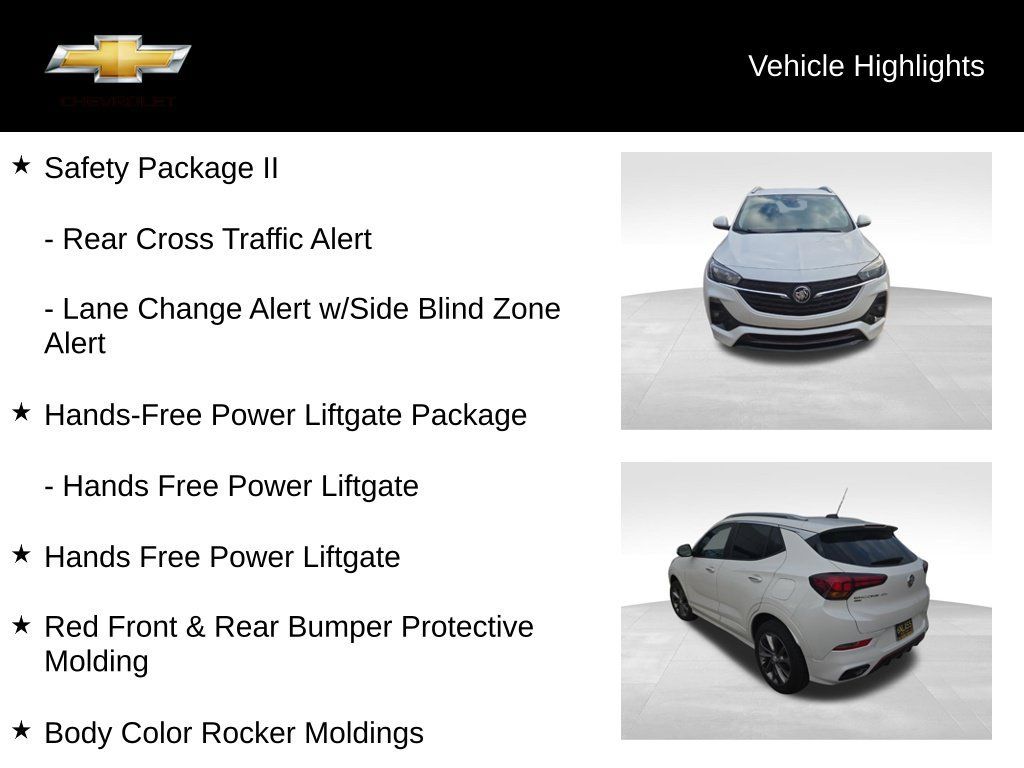 Used 2023 Buick Encore GX Select w/ Sport Touring Package AWD/4WD image 16