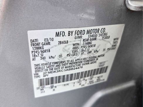 Used 2010 Ford Edge Limited FWD image 20