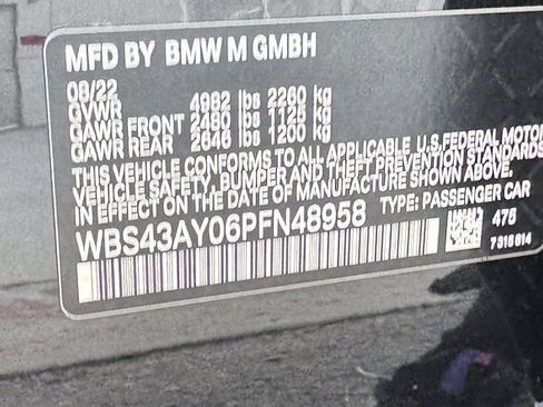 Used 2023 BMW M3 Competition w/ Parking Assistance Package AWD/4WD image 29