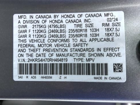 Used 2024 Honda CR-V EX-L image 25