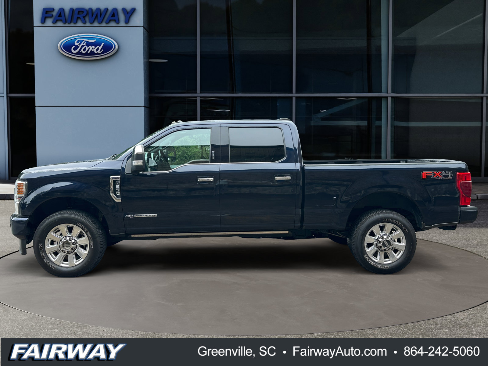 Used 2022 Ford F250 Platinum w/ FX4 Off-Road Package AWD/4WD image 8