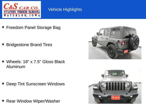 Used 2020 Jeep Wrangler Unlimited Sport AWD/4WD image 32