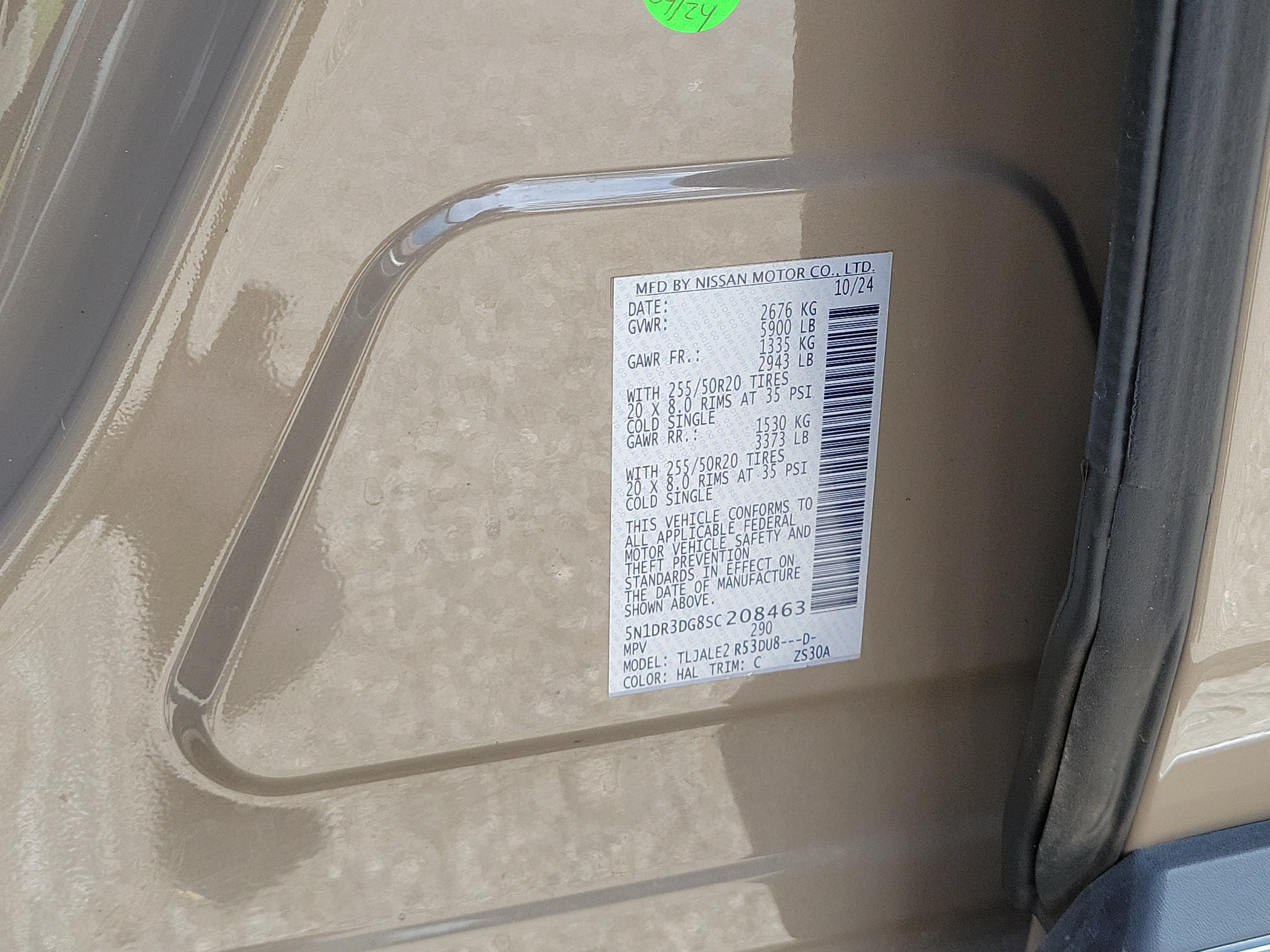 Certified 2025 Nissan Pathfinder Platinum w/ Cargo Package FWD image 33