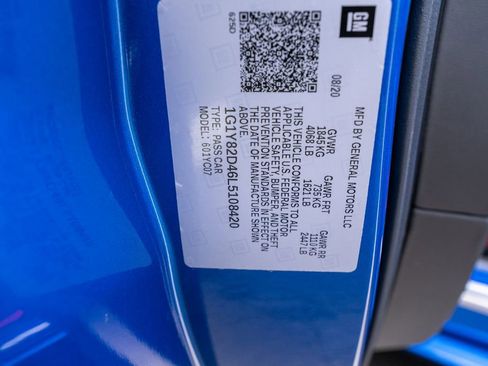 Used 2020 Chevrolet Corvette Stingray Premium Cpe w/ 3LT Preferred Equipment Group RWD image 57