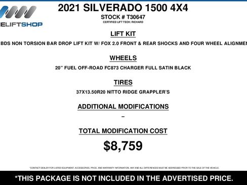 Used 2021 Chevrolet Silverado 2500 LTZ w/ LTZ Plus Package image 2