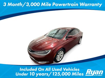 Used 2015 Chrysler 200 C w/ Navigation & Sound Group I