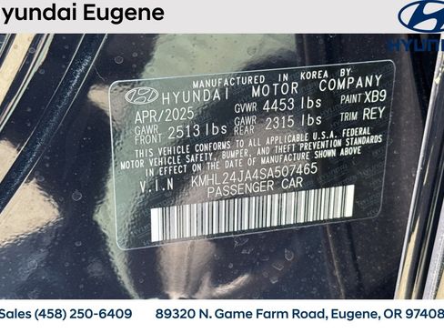 New 2025 Hyundai Sonata SE FWD image 28
