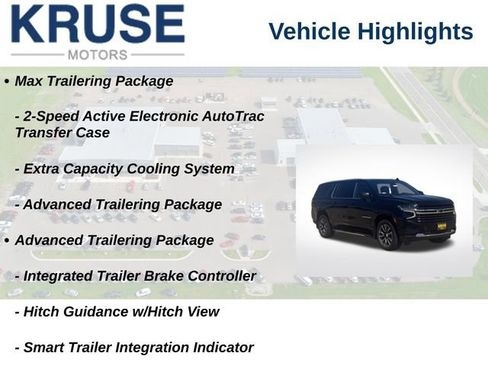 Used 2022 Chevrolet Suburban LT w/ Max Trailering Package AWD/4WD image 10