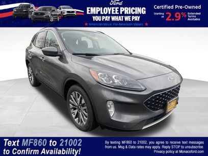 Certified 2022 Ford Escape Titanium w/ Class II Trailer Tow Package