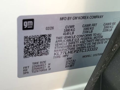 New 2026 Chevrolet Trax LT w/ Midnight Edition FWD image 13