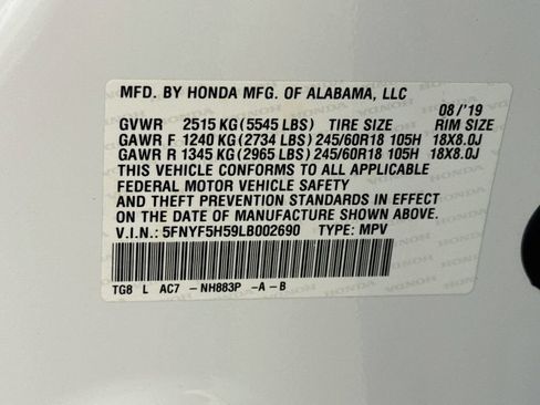 Used 2020 Honda Pilot EX-L image 44