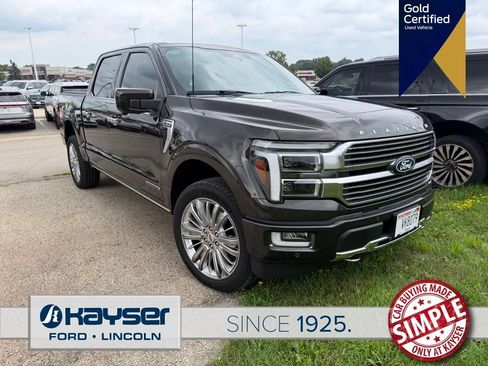 Certified 2024 Ford F150 Platinum w/ Equipment Group 703A Plus AWD/4WD image 1