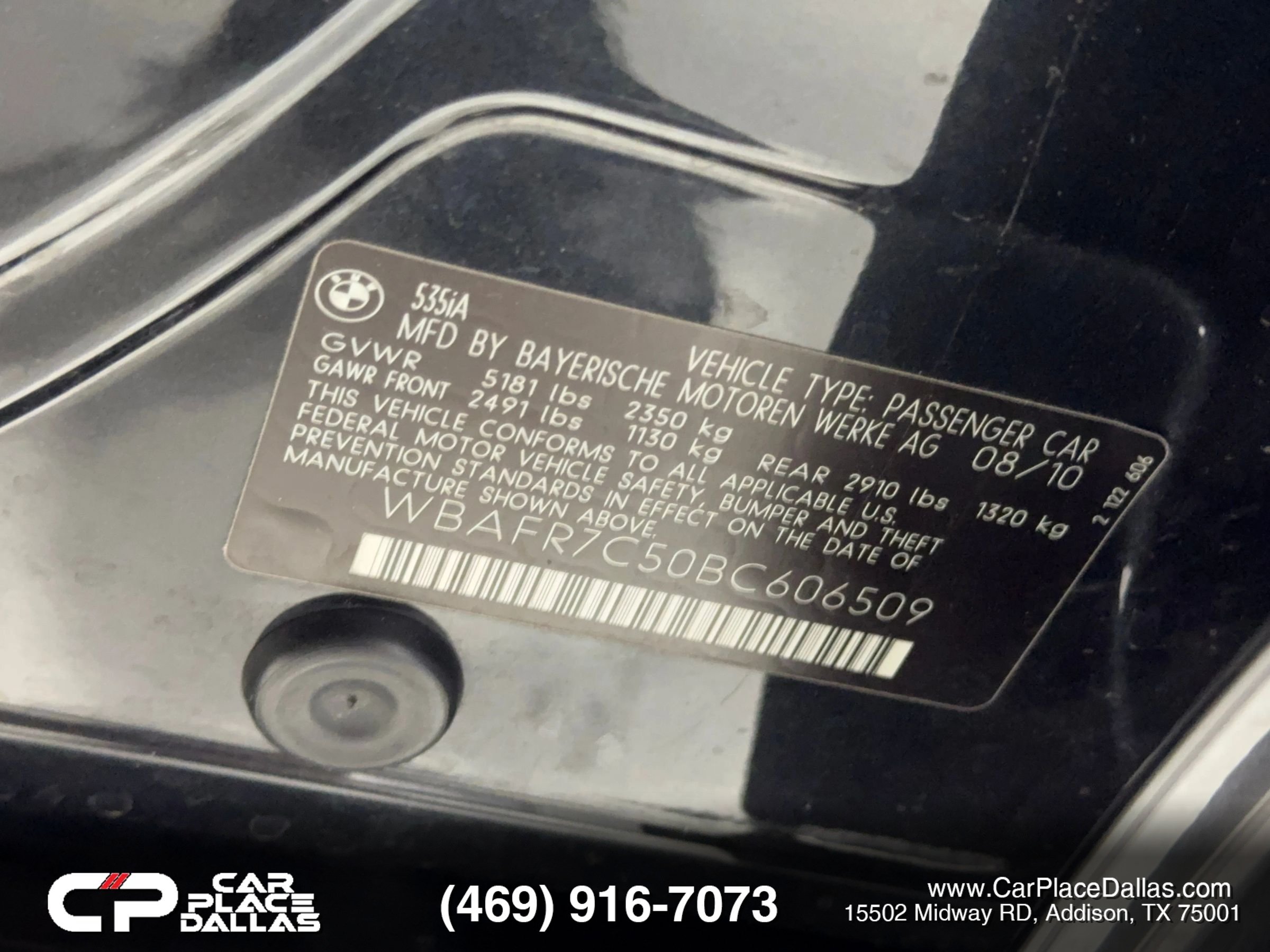 Used 2011 BMW 535i Sedan RWD image 46