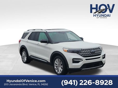 Used 2020 Ford Explorer Limited w/ Class III Trailer Tow Package image 1