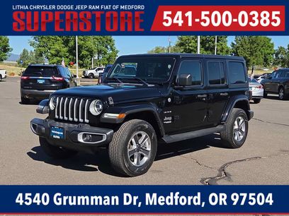 Used 2022 Jeep Wrangler Unlimited Sahara w/ LED Lighting Group