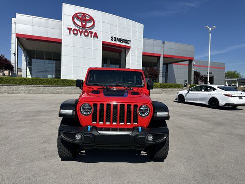 Used 2022 Jeep Wrangler Unlimited Rubicon 4xe w/ Cold Weather Group image 2