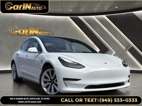 Used 2018 Tesla Model 3 Long Range AWD/4WD image 3