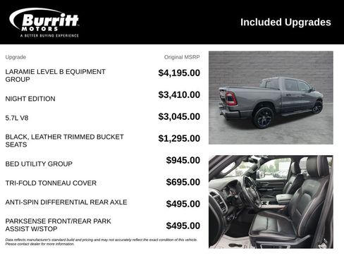 Used 2023 RAM 1500 Laramie AWD/4WD image 3