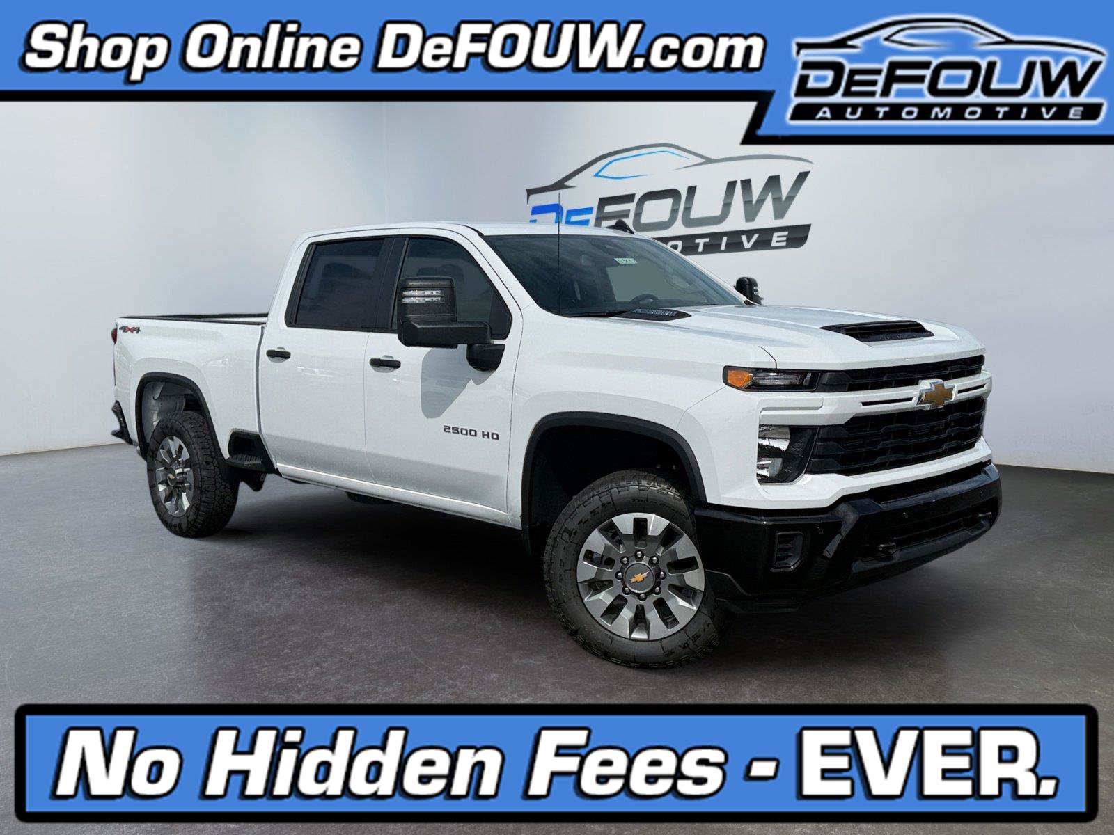 New 2026 Chevrolet Silverado 2500 Custom w/ Custom Value Package AWD/4WD image 1