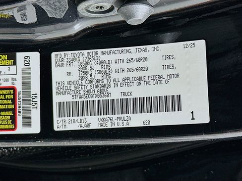 New 2026 Toyota Tundra Limited image 32