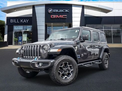 Used 2021 Jeep Wrangler Unlimited Rubicon 4xe w/ Safety Group AWD/4WD image 1