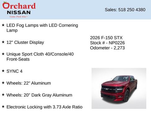 Used 2026 Ford F150 STX w/ F-150 LOBO Package AWD/4WD image 28