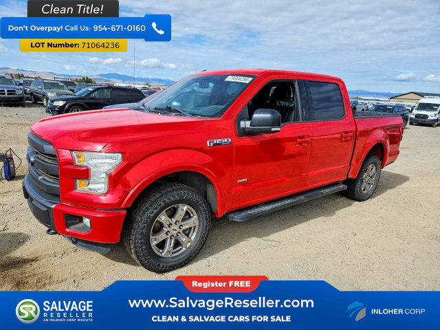 Used 2015 Ford F150 Lariat w/ Equipment Group 501A Mid AWD/4WD image 1
