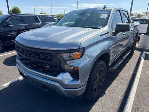 Used 2026 Chevrolet Silverado 1500 Custom w/ Turbomax Blackout Package AWD/4WD image 2