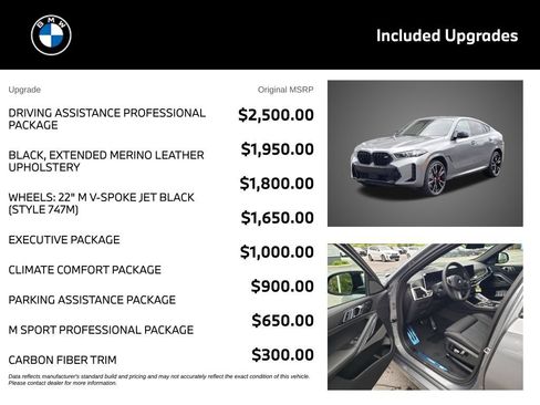 New 2027 BMW X6 M60i AWD/4WD image 4