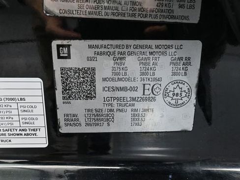 Used 2021 GMC Sierra 1500 AT4 w/ AT4 Carbonpro Edition AWD/4WD image 59