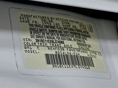 Used 2009 Nissan Versa 1.8 S w/ PWR Pkg FWD image 21