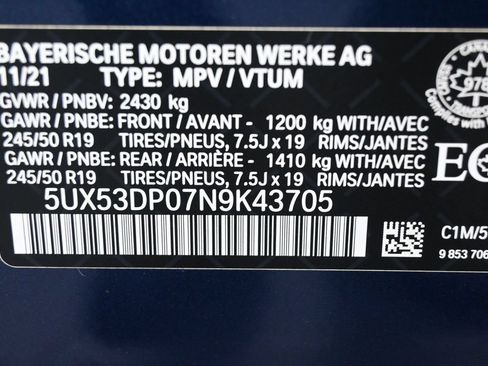 Used 2022 BMW X3 xDrive30i AWD/4WD image 8
