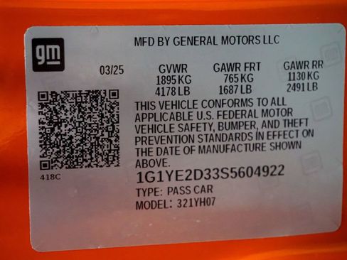 Used 2025 Chevrolet Corvette Z06 w/ Z07 Performance Package image 19