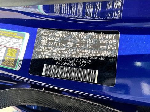 Used 2021 Hyundai Elantra Limited FWD image 34
