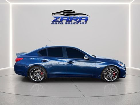 Used 2017 INFINITI Q50 Red Sport 400 AWD/4WD image 8