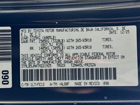 New 2026 Toyota Tacoma TRD Sport image 28